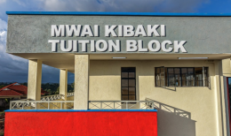 File image of a tuition block in Kiharu Constituency.